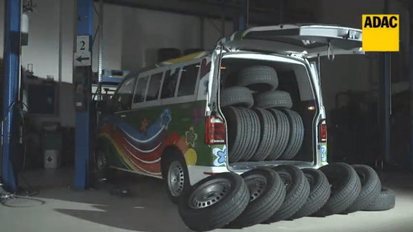 ADAC Reifentest für Kleintransporter und Vans